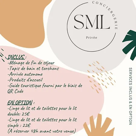 Cosy Plage-acces Prive A La 公寓